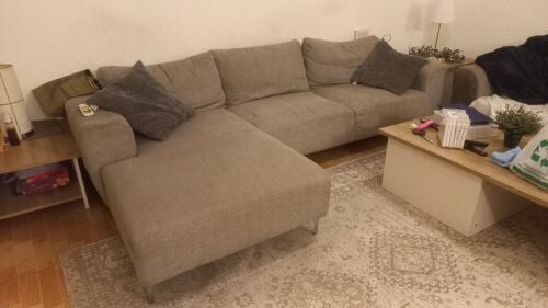 Sofa L shaped home used  Home Cente