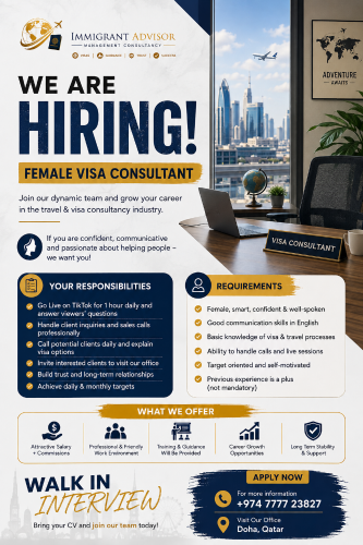 Indian and Bangladesh Female job