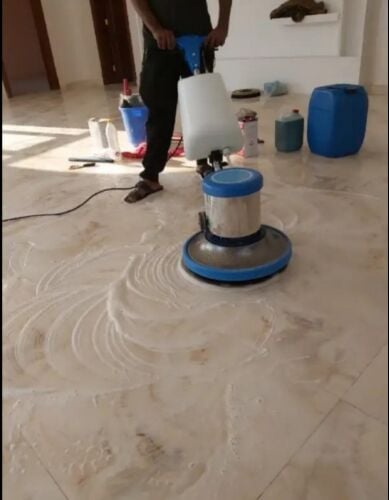 Marble polishing and buffing