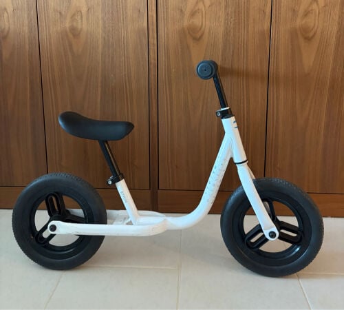 BTWIN Balance Bike White 