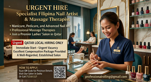 Beautician Nail Artist and Massage