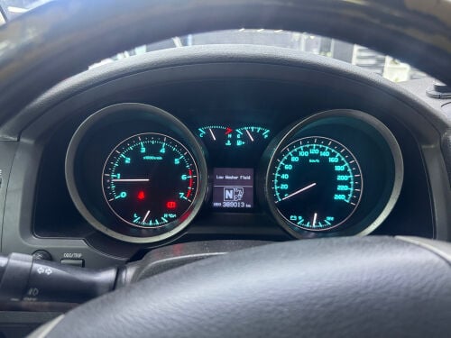 land cruiser vxr speedometer 