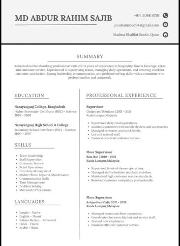 seeking Job