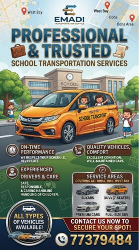 SCHOOL PICKUP AND DROP 