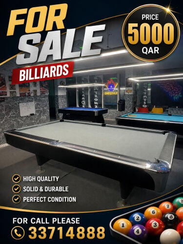 billiards table