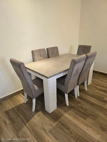 dinning table + 6 chairs