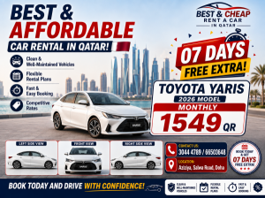 Toyota Yaris 2026 Model 1549 QR