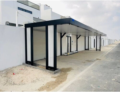 parking shade and blacksmith work
