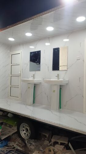 caravan toilet kitchen