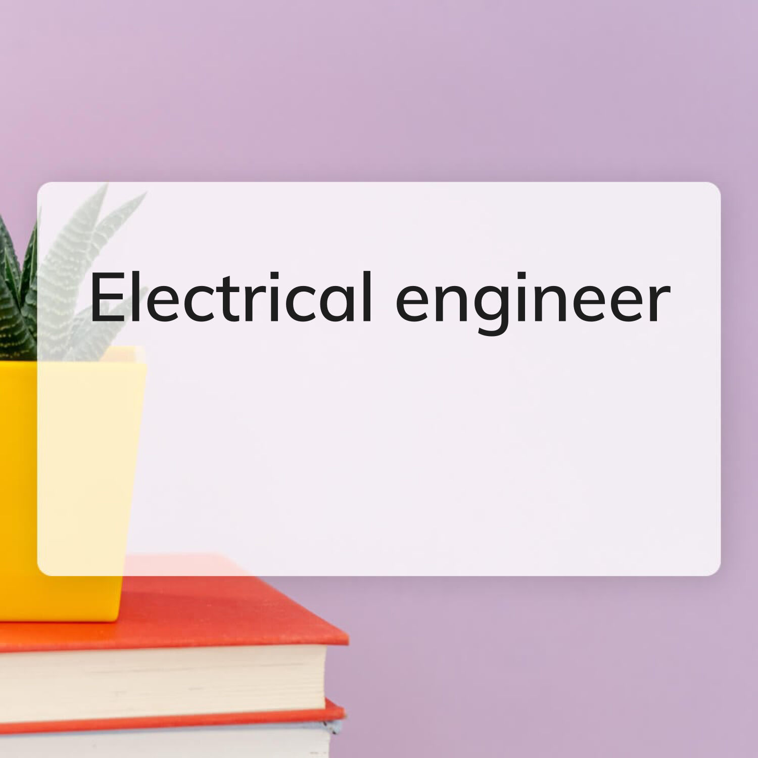 Electrical engineer 
