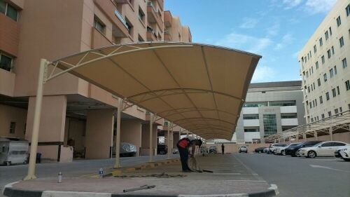 Waterproof Fabric Car Parking Shade