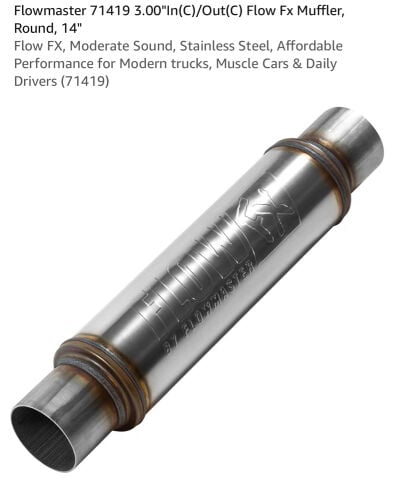 Flowmaster Flow FX exhaust