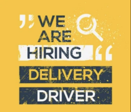 We Are Hiring Delivery Drivers