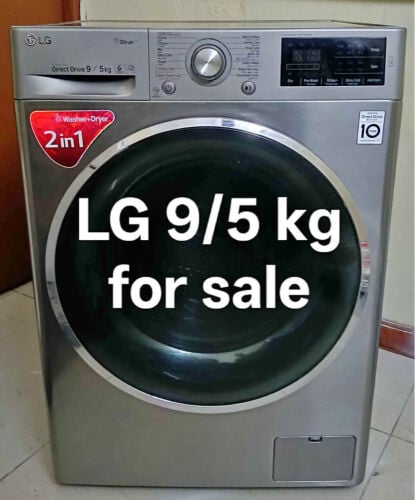 WASHING MACHINE FOR SALE 9/5 KG