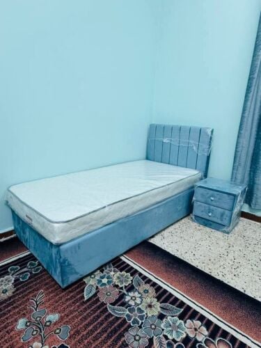 bed,Mettress, cabinet all size new