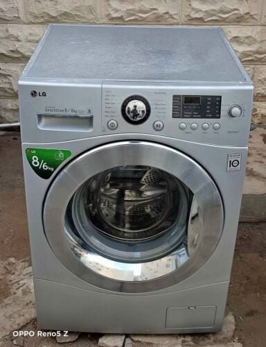 LG 8/6 kg 2 in 1