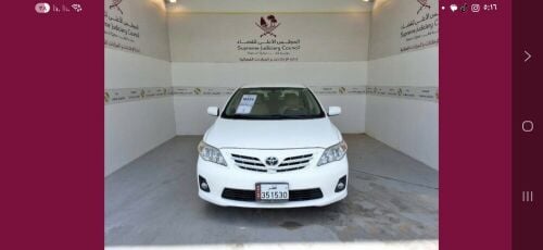 تويوتا كورولا 2013 كم 76000