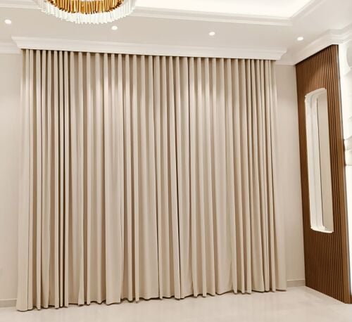 Curtain sofa make and Upholstery