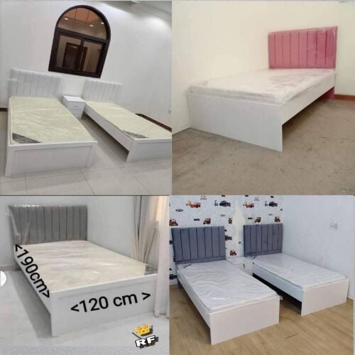 بيع وتصنيع سرير مفرد ومزدوج.