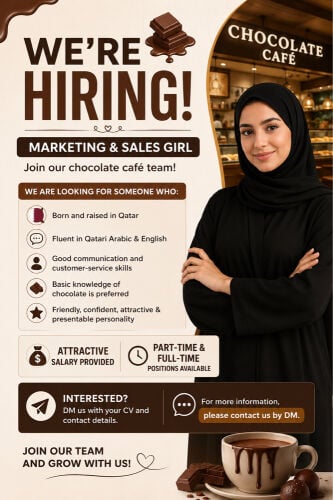 فتاة التسويق والمبيعات