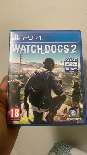 ps4 cd watchdogs in good condition 