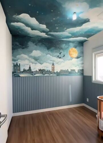 Wall Mural Painting & High Relief A