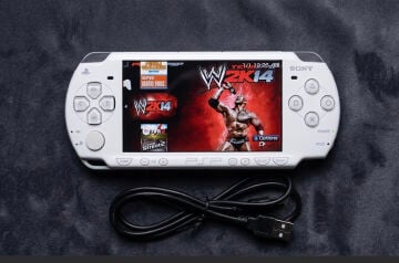 sony psp with 70 games