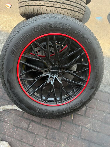 4 rings lenzo and tires