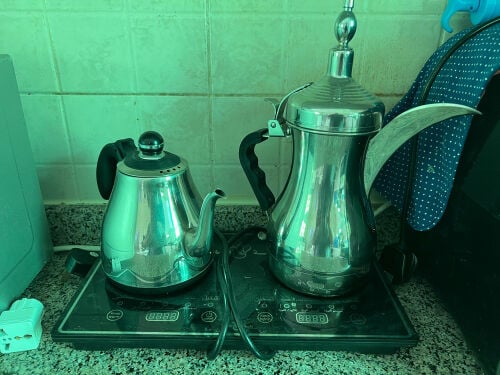 دلة شاي وقهوة كهربائية