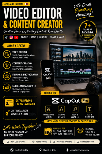 VIDEO EDITOR AND SOCIAL MEDIA