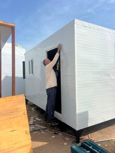 porta cabin kitchen toilet