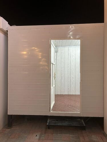 cabin toilet kitchen