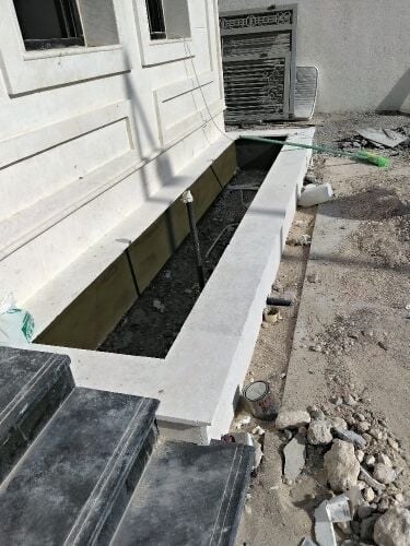 عمل الاحواض