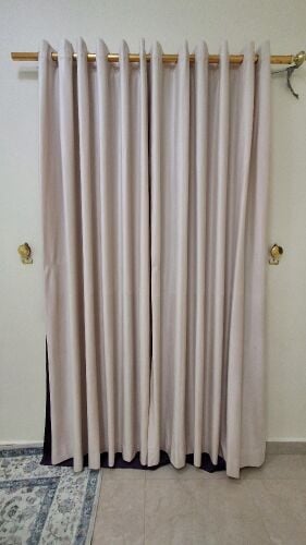 8 panels of matching curtains