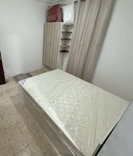 سرير دبل مع مرتبة هاي سليب