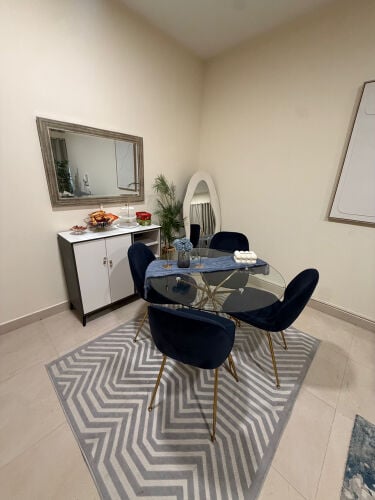 table with buffet cabient 