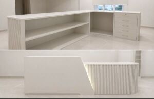 Modern Custom Reception Desk