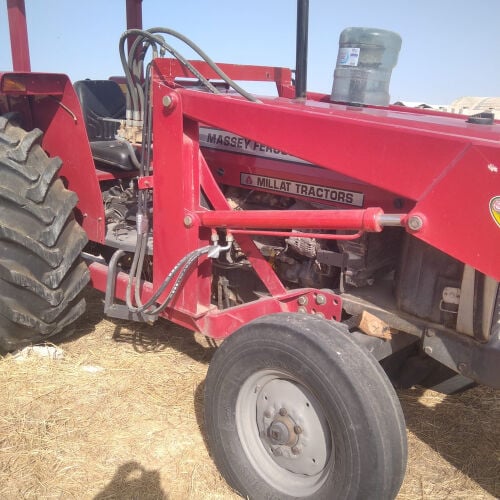 tractor  Massey with front 
