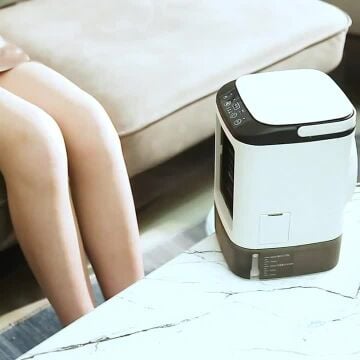 مروحة تبريد هواء محمولة مع ص ثلج