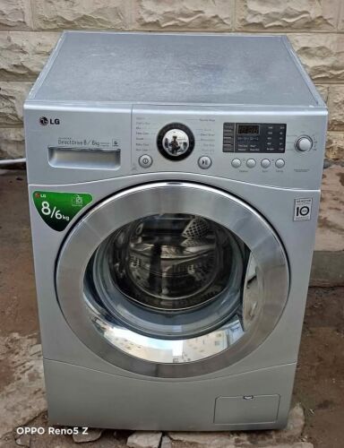 LG 8/6 kg 2 in 1