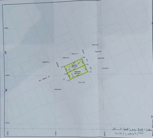 للبيع ارض سكنيه في ابوظلوف