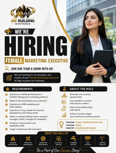Marketing executives job