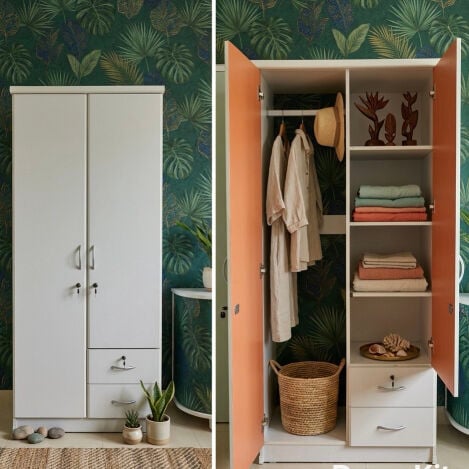 2 door wardrobe for sale 