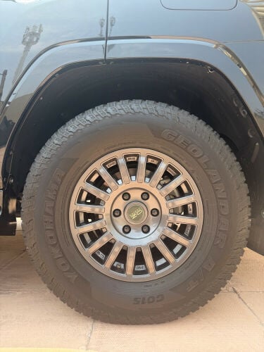 OZ rims with Yokohama Tyres 