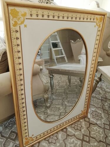Luxury Vintage Gold Framed Oval Wal