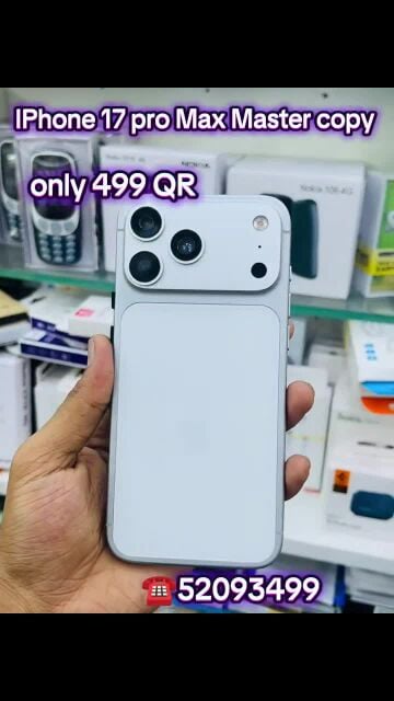 IPhone 17 pro Max master copy