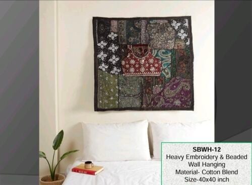 Handmade wall tapestry- majlis deco