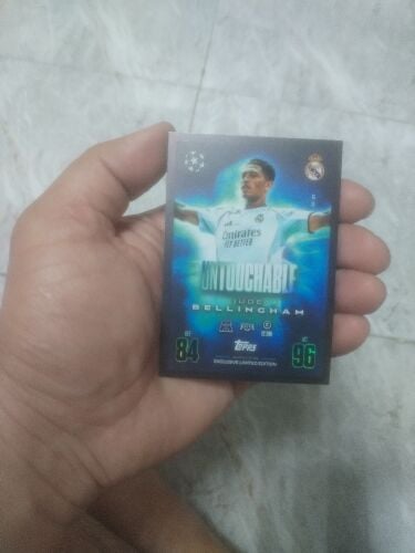 Topps match real Madrid custom card