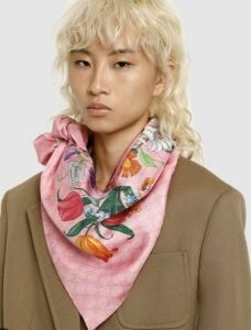 Gucci Flora Silk Scarf
