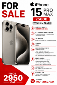 I PHONE 15PRO MAX